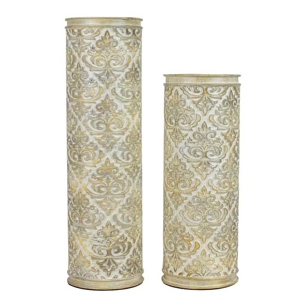 Renee 14" and 11" Decorative Candleholders (Set of 2)