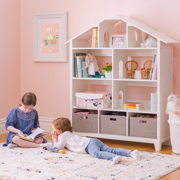 slide 2 of 14, Martha Stewart Living & Learning Collection Kids' Dollhouse Bookcase