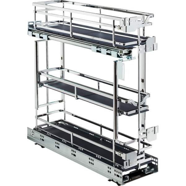 Hardware Resources 5 Inch Under Drawer Base Pull Out with SoftClose