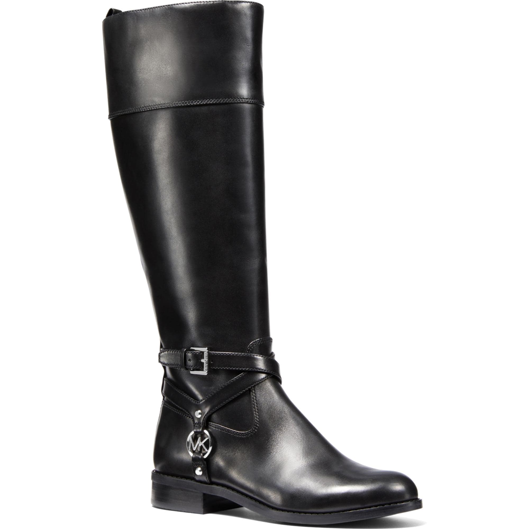 michael kors women's leather boots