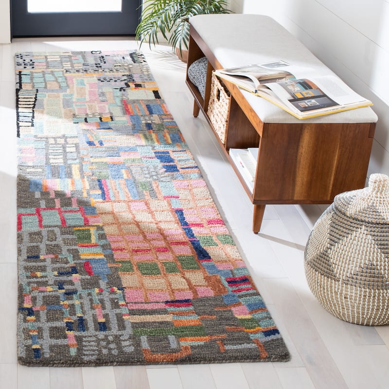 SAFAVIEH Aspen Ellada Bohemian Abstract Wool Rug