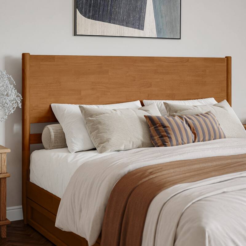 AFI Pasadena Panel Headboard - Light Toffee - King