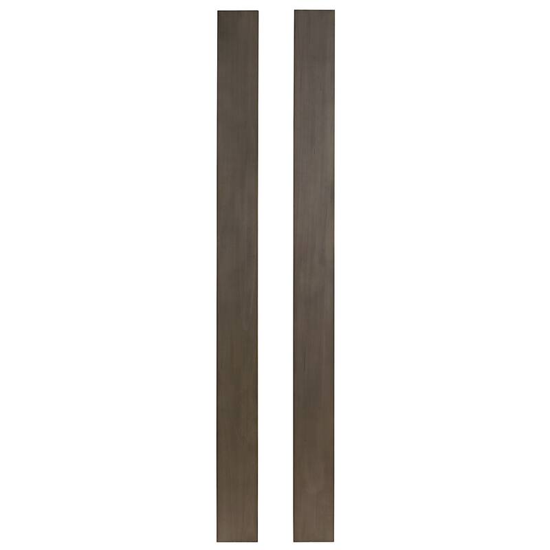 Taylor 76" Wide Farmhouse Full Size Bed Rails, Dusk Gray
