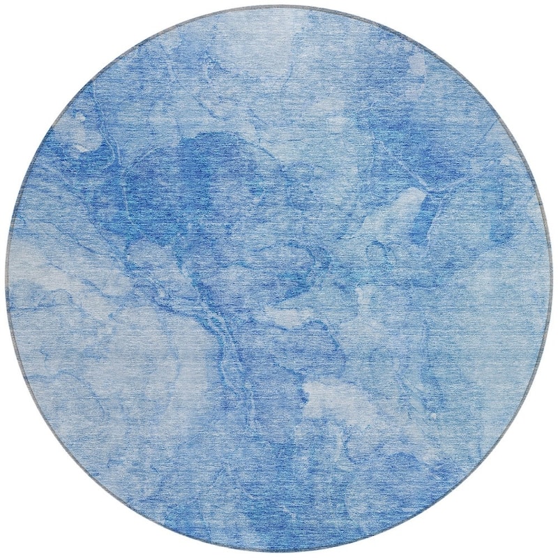 HomeRoots Nautical Transitional Rectangle Outdoor Rug