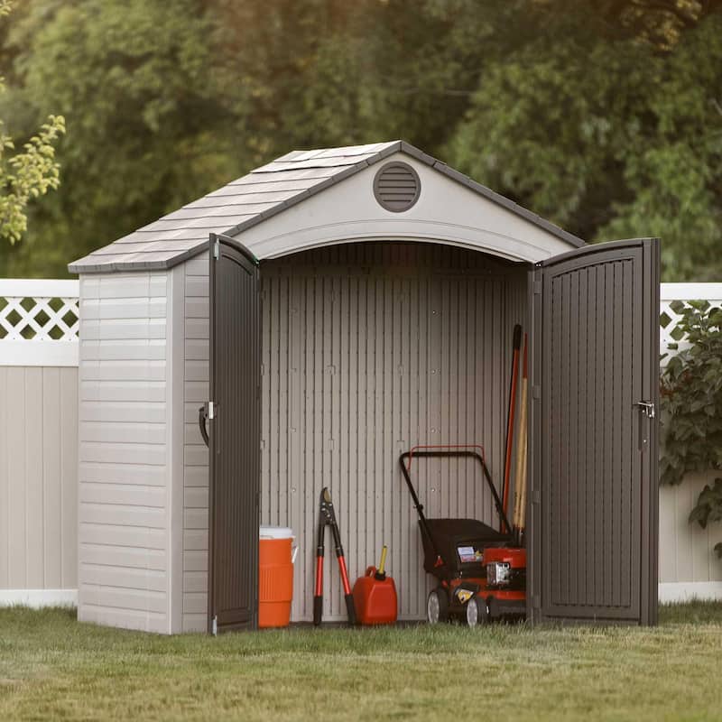 Lifetime 8 Ft. x 5 Ft. Outdoor Storage Shed (6418)
