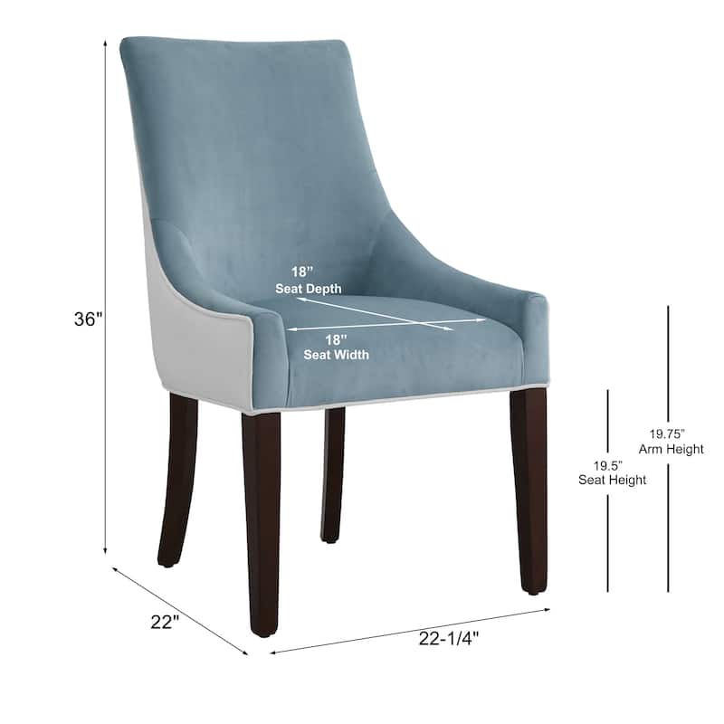Single Modern Upholstered Dining Chair
