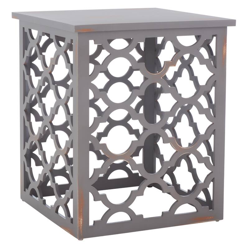 SAFAVIEH Asimina End Table - 19" W x 19" D x 23" H - 19Wx19Dx23H