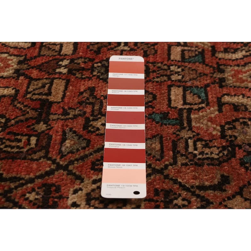 ECARPETGALLERY Hand-knotted Andelz Copper Wool Rug - 2'4 x 9'10