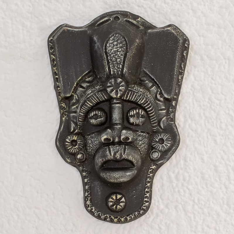 Novica Handmade Honor The Ancients Resin Mask
