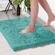 preview thumbnail 33 of 134, Deconovo Chenille Bath Rugs - Thick Plush Microfiber, Non-Slip Washable Bathroom Mats