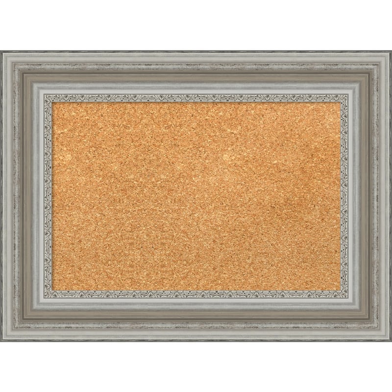 Parlor Framed Cork Bulletin Memo Board
