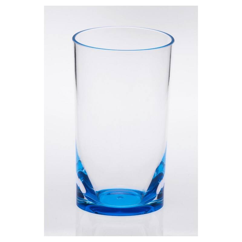 Oval Halo Acrylic Glasses Drinking Set of 4