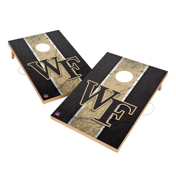 slide 2 of 6, Vintage Wake Forest Demon Deacons Regulation 2x4 Cornhole Set