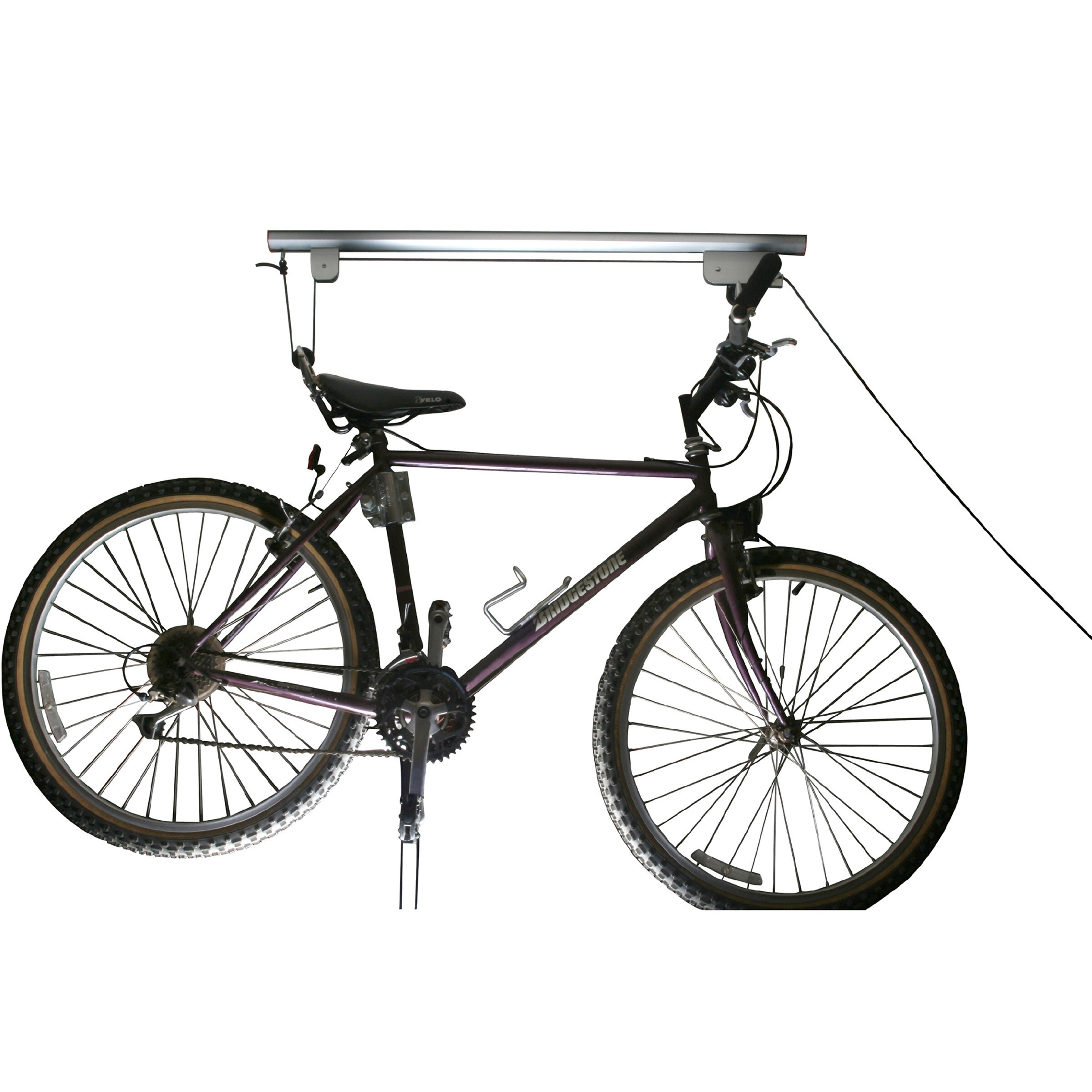 Rail Mount Hoist Pulley System Bike Hanger for Garage Overhead Ceiling Storage for Bicycle with 75lb Capacity by RAD Cycle On Sale Bed Bath Beyond 32363291