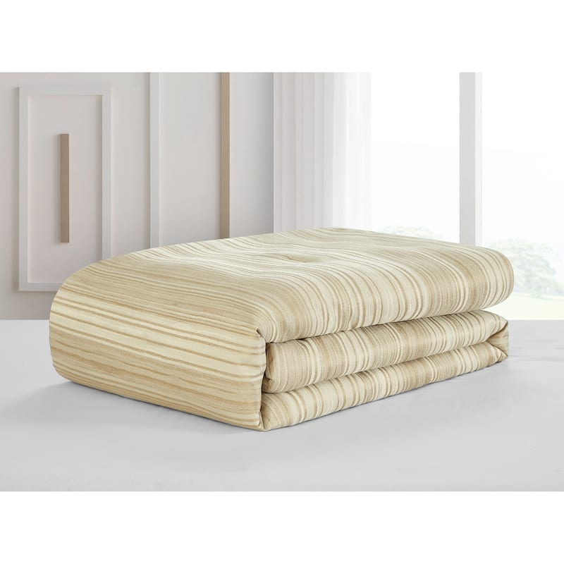 Golden Stripe 10 Piece Bed in a Bag
