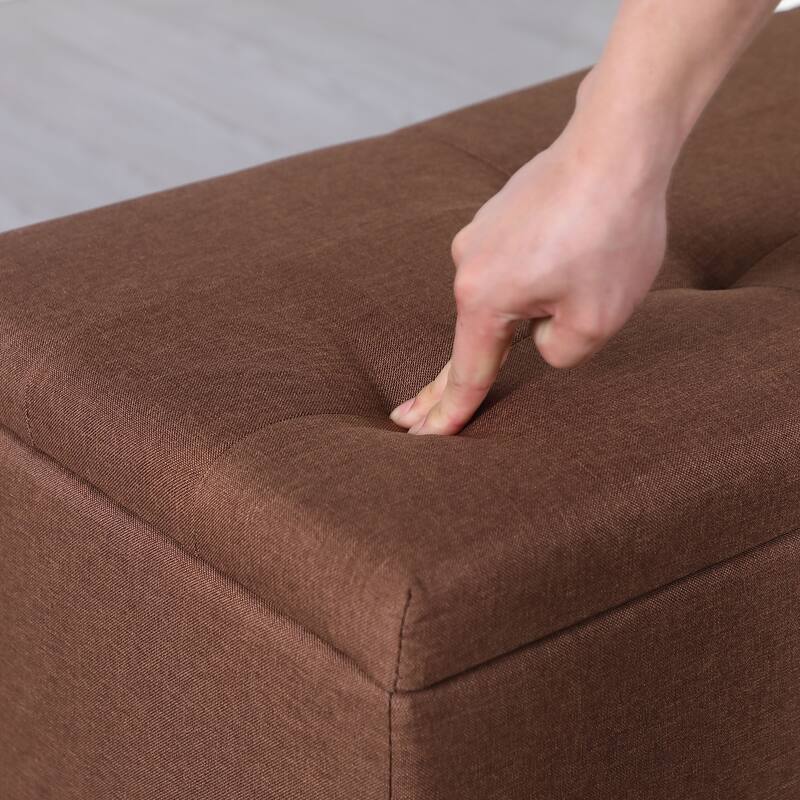 Entry Footrest Storage Bench, Lounge Bench End of Bed Bench