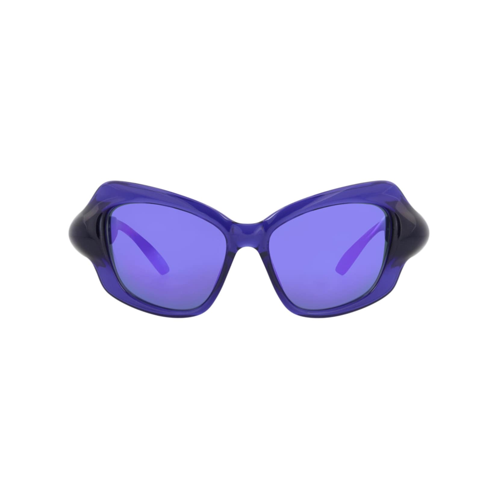 Cat Eye-Frame Bio Injection Sunglasses BOTTEGA VENETA EYEWEAR Injection cat-eye tortoiseshell  main image 2