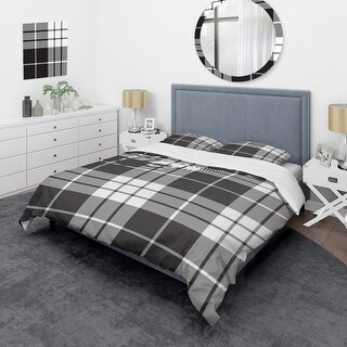 Blackwatch Modern Tartan Bedding Set