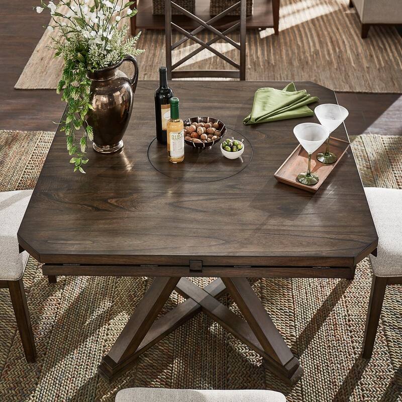 Garrison Espresso Convertible Dining Table by iNSPIRE Q Modern