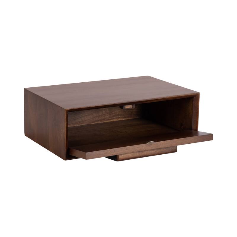 Kate and Laurel McCutcheon Wood Storage Shelf