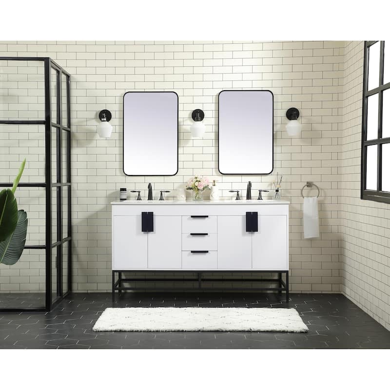 Blossom 60 Inch Double Bathroom Vanity