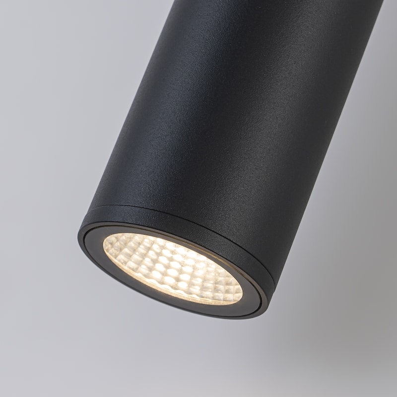 12.4" Outdoor Linear Integrated LED Wall Sconce - H12.4" x W3.4" x D4.5"