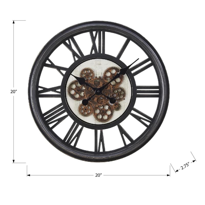 20" Round Wall Clock