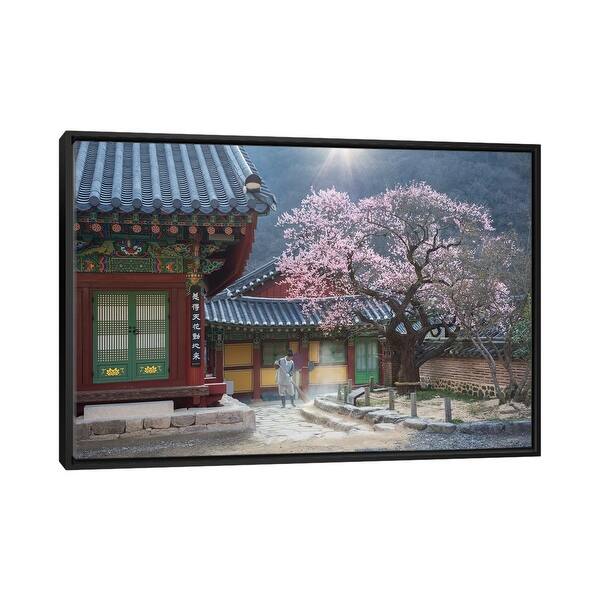 slide 2 of 9, iCanvas "The Scent Of Spring" by Jaeyoun Ryu Framed Canvas Print Black - 26x40