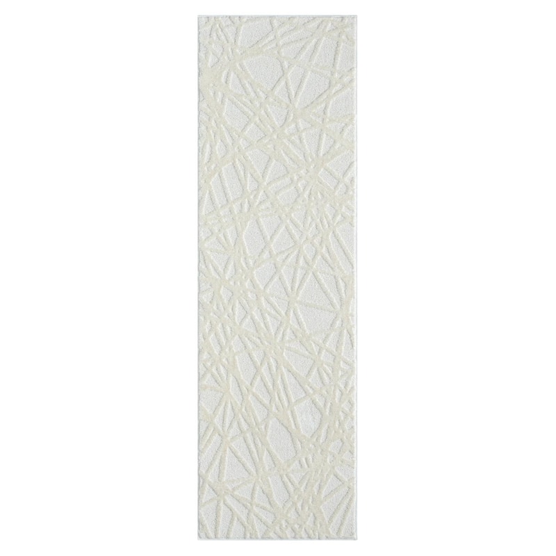 Luxe Weavers Geometric Abstract Lines Area Rug