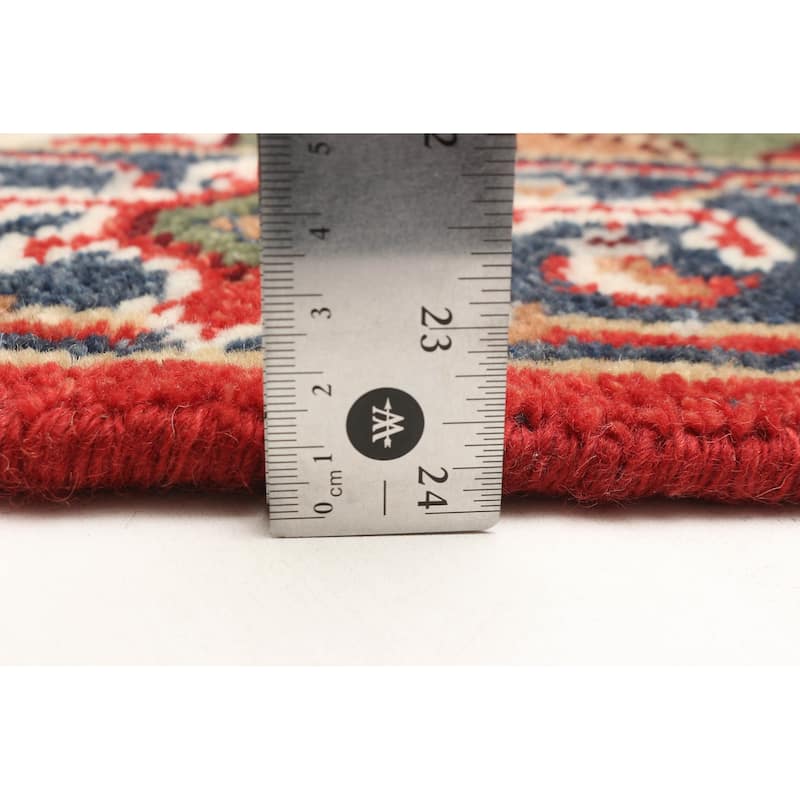 ECARPETGALLERY Hand-knotted Serapi Heritage Red Wool Rug - 2'6 x 11'10