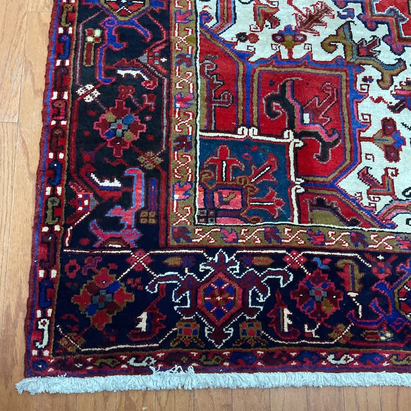 HERAT ORIENTAL Handmade Fine Heriz Rug - 8'4" x 11'11"