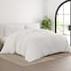 Simply Soft Ultra-soft 3-piece Duvet Cover Set - White - Twin - Twin XL