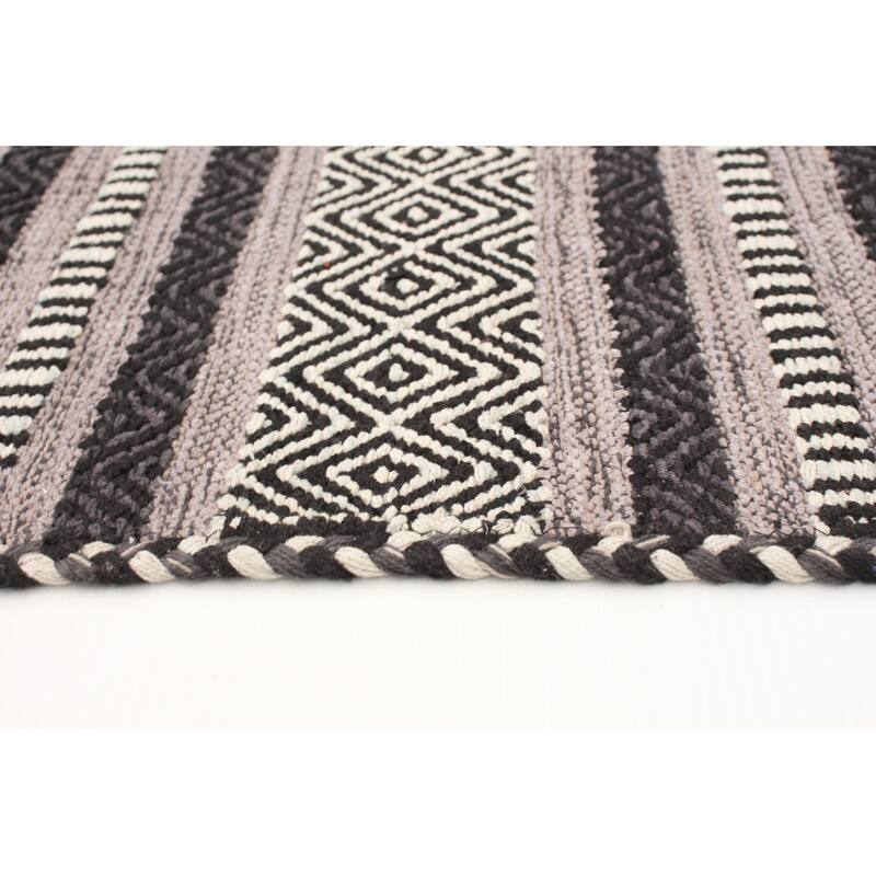 ECARPETGALLERY Arizona Flat-weave Wool Kilim Area Rug