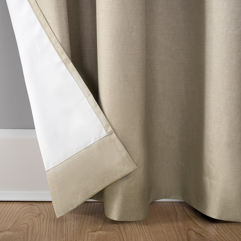 Sun Zero Duran Thermal Insulated Total Blackout Grommet 1-Piece Curtain Panel, Single Panel