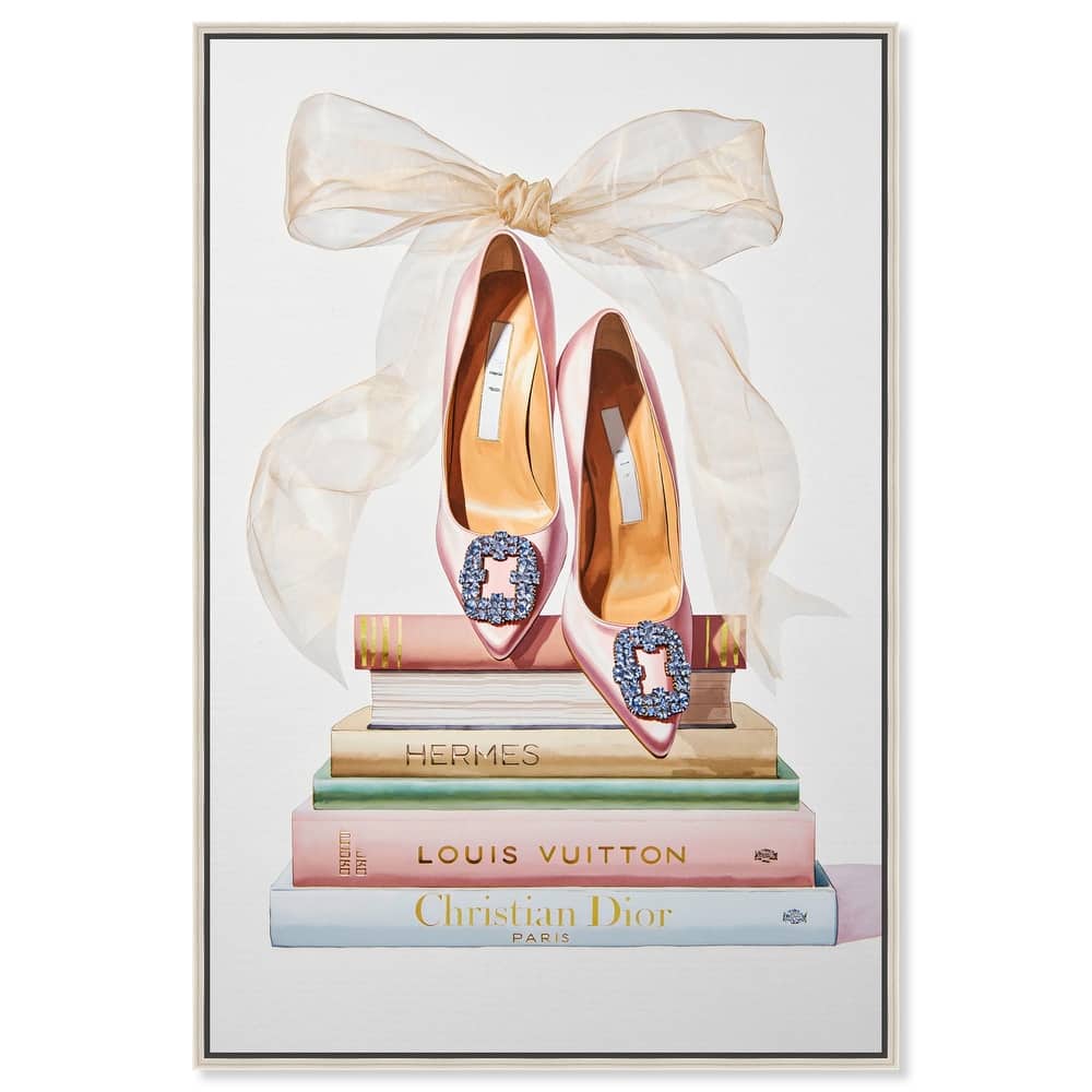 Designer Library Canvas by Art Remedy