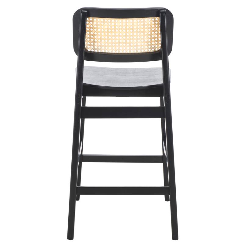 SAFAVIEH Luz Cane 25-inch Counter Stool - 19"W x 23"D x 39"H
