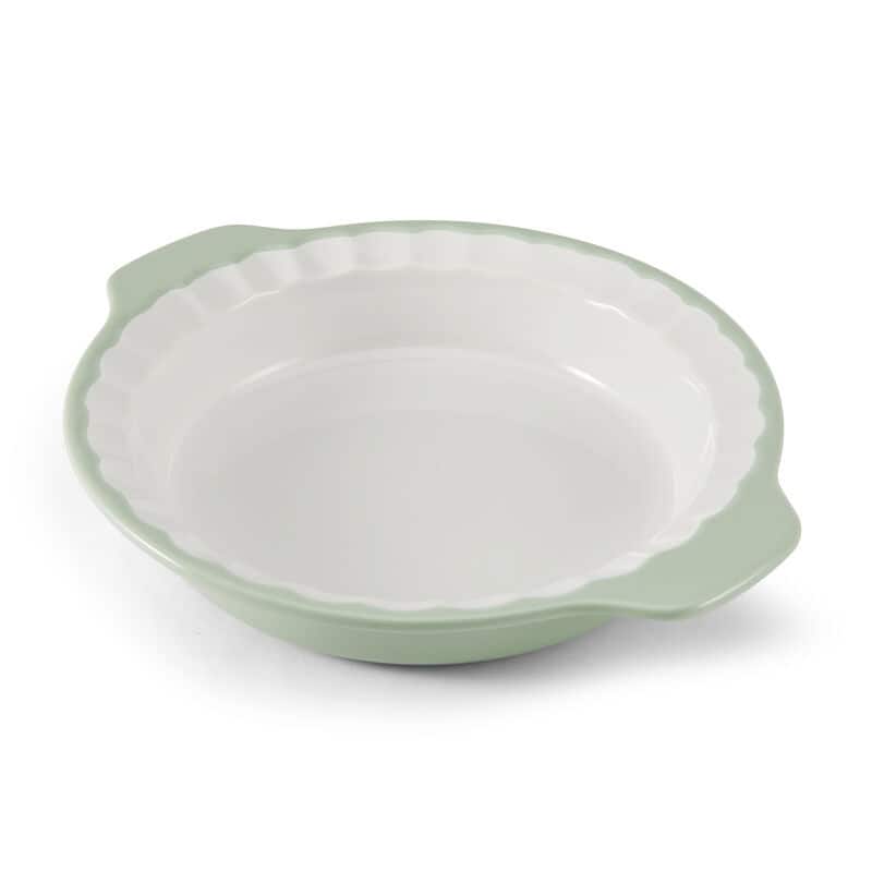 KitchenAid Vitrified Stoneware 9 Inch Pie Plate, Pistachio
