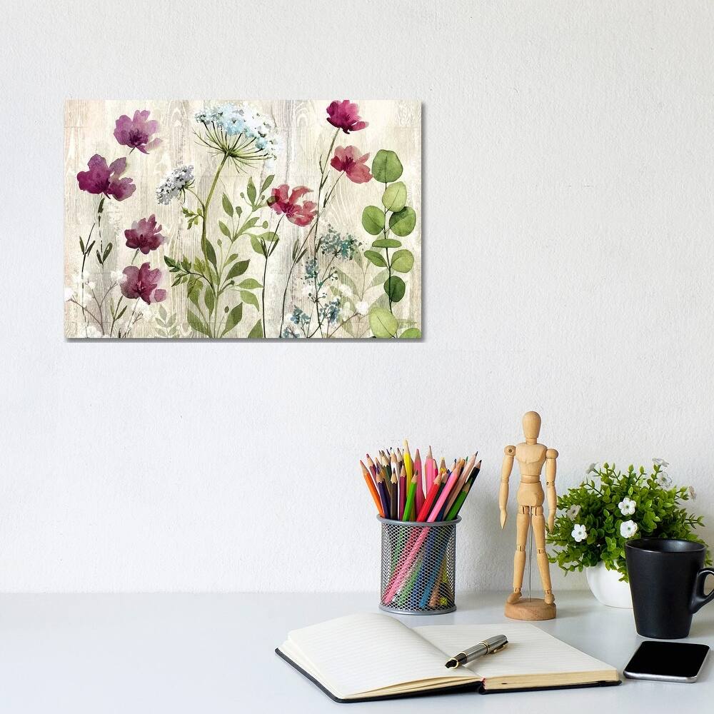 iCanvas "Meadow Flowers I" by Conrad Knutsen Canvas Print