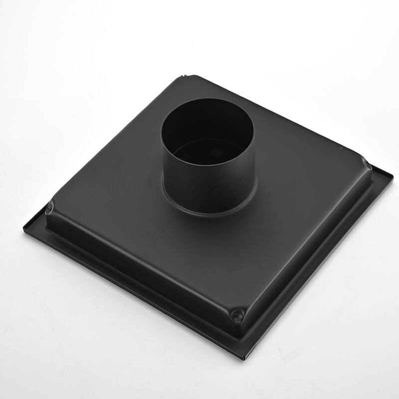 Topcraft 6-Inch Stainless Steel Square Floor Drain