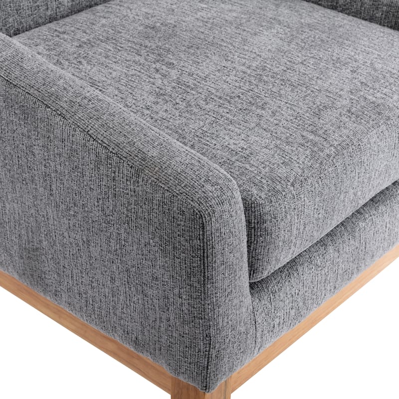 Corvus Armitage Chenille Upholstered Accent Chair