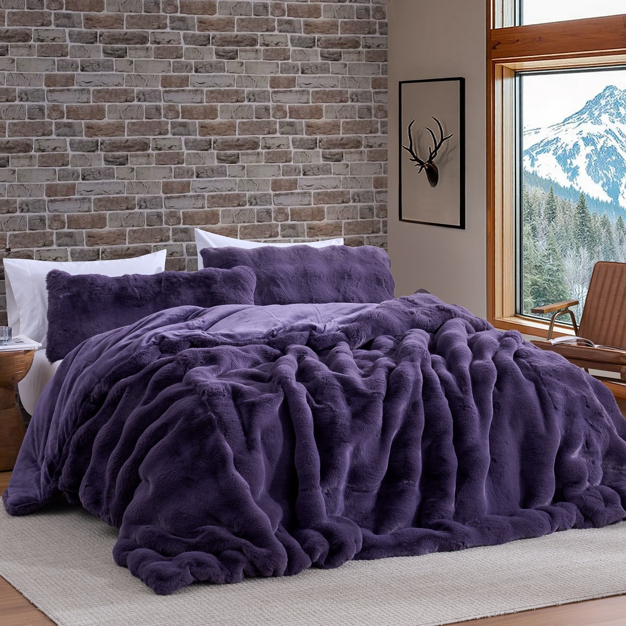 Coma Inducer® Snowball® Giant - Soft Plush Oversized Comforter Set