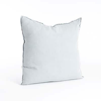 Fringed Design Down-Filled Throw Pillow