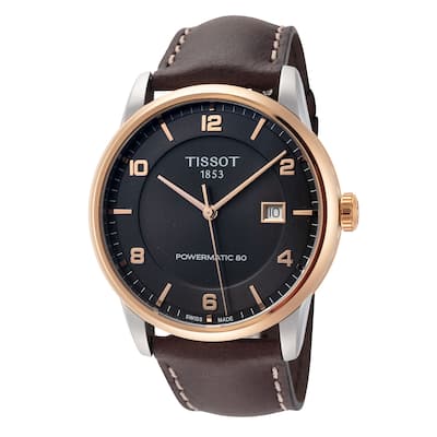 Tissot Men's Luxury 41mm Automatic Watch T0864072606700 - Anthracite - N/A