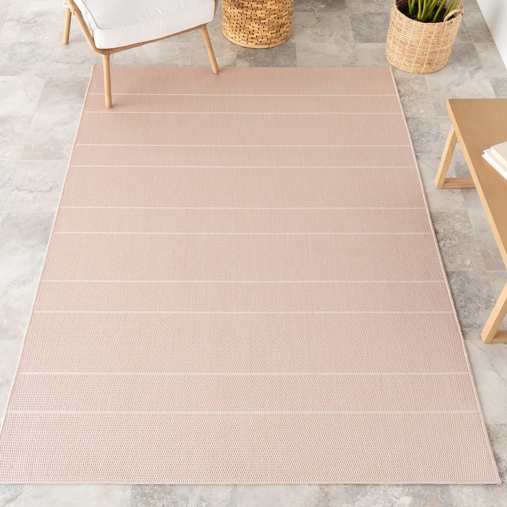 Nuloom Sharyl Modern Striped Indoor/Outdoor Area Rug