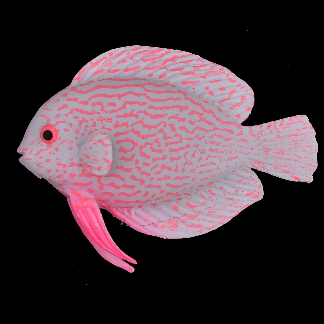 aquarium tank plastic emulational underwater fish decoration pink white pink white