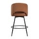 preview thumbnail 20 of 61, Swivel Bar Stools Set Of 2/3/4, Metal Bar Stools, Modern Upholstered Bar Stools For Kitchen Island - 20.3"W X 20.3"D X 39"H