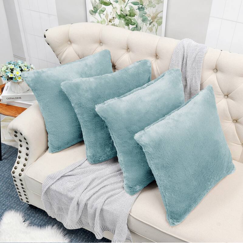 Fauxfur Pillow Shell Set 20'X20"