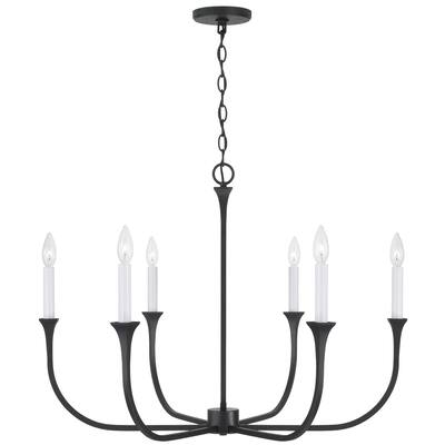 Decklan 6-Light Chandelier - 32"W x 24"H