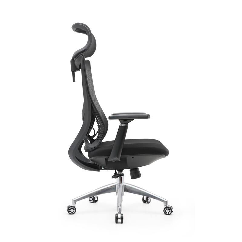 Porthos Home Benton Mesh Office Chair with Aluminium Roller Base