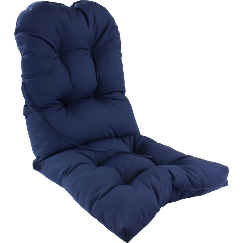Outdoor Adirondack-style Patio Chair Cushion - Navy
